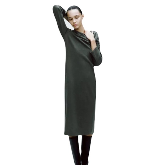 Zara Dresses & Skirts - Zara Wool Blend Dress Limited Edition Medium